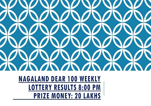 Nagaland Dear 100 Weekly Lottery Results 8:00 PM