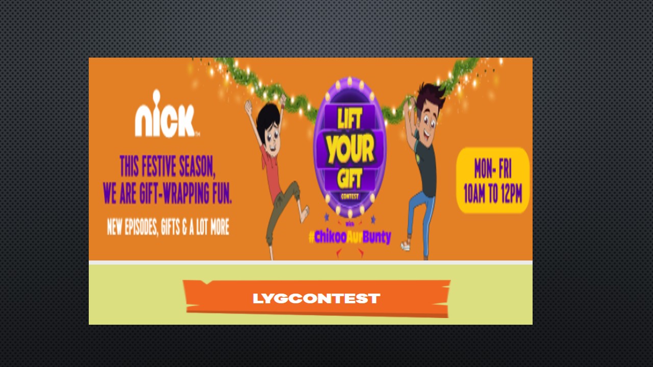 NickLift your gift lYG Contest Results 2022