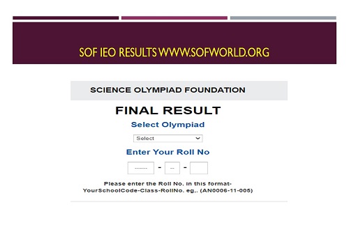SOF English Olympiad results