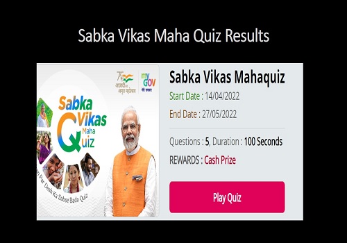 Sabka Vikas Maha Quiz Results 2022 Winners