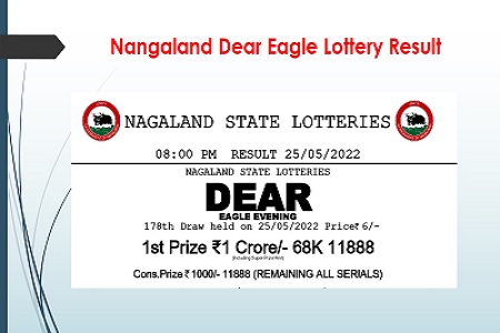 nagaaldn Dear Eagle Lottery Draw results 2022