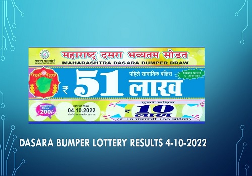 Maharashtra Dasara Bumper Lottery Result 4-10-2022